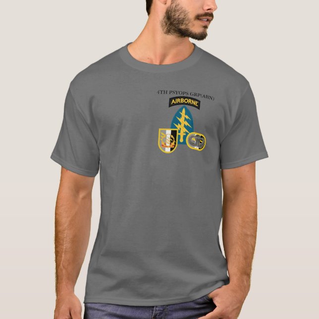 CAMISETA 4º GRUPO PSYOPS (ABN)  (Frente)