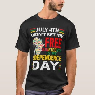 Camiseta 4º não me libertou 12 de junho