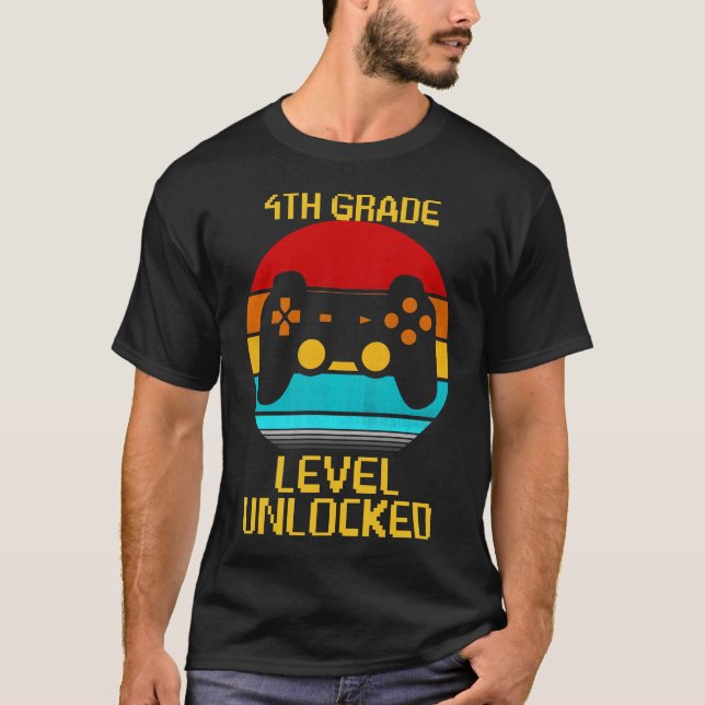 Camiseta 4º nível desbloqueado (Frente)
