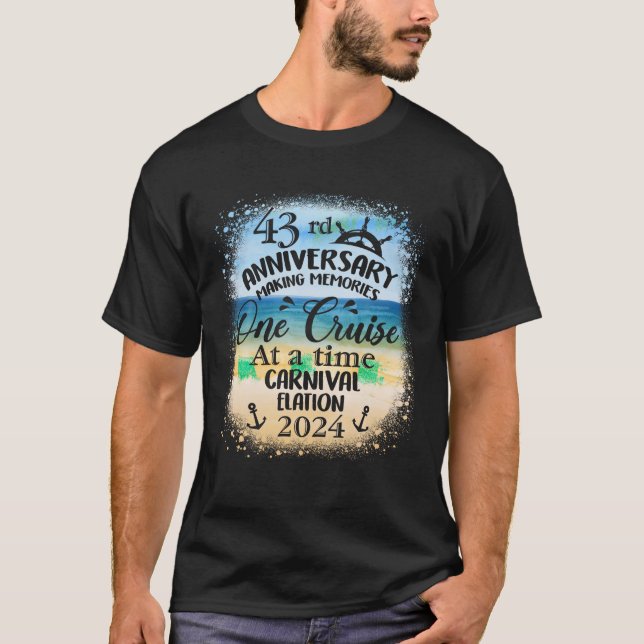 Camiseta 40ª Aniversário do Fazer de Cruise Memórias Cr (Frente)