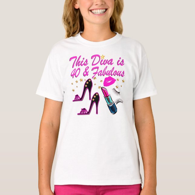 CAMISETA 40ª PARTE DIVA (Frente)