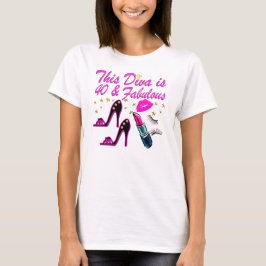 CAMISETA 40ª PARTE DIVA