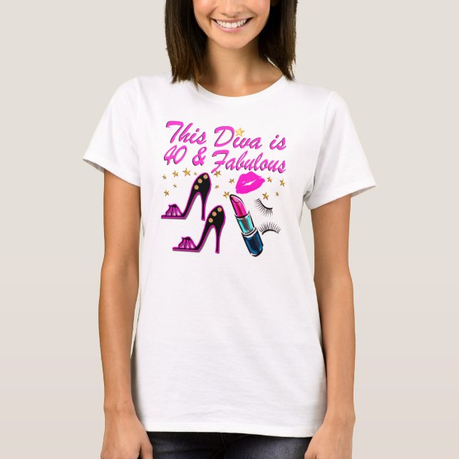 CAMISETA 40ª PARTE DIVA (Frente)