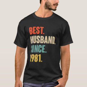 Camiseta 40º Aniversário De Casamento Deu-Lhe Presente - 