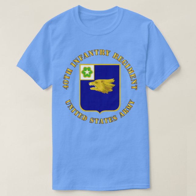 Camiseta 40º Regimento de Infantaria X (Frente do Design)