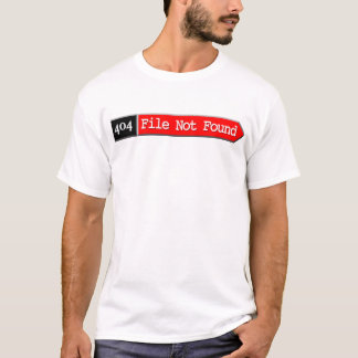 Camiseta 404 - Arquivo não encontrado