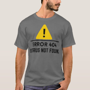 Camiseta 404 Erro Uterus Não encontrado presente de histere