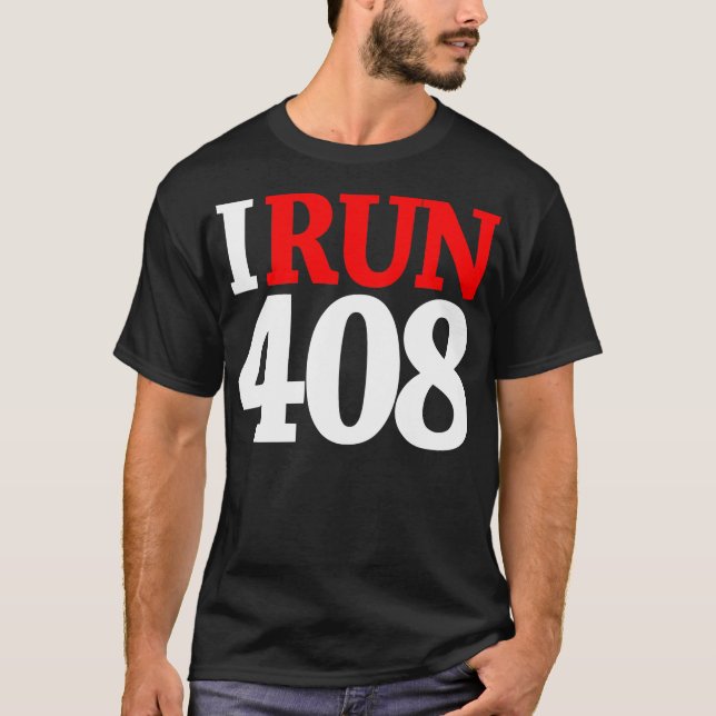 CAMISETA 408 SHIRT/WHT-RED (Frente)