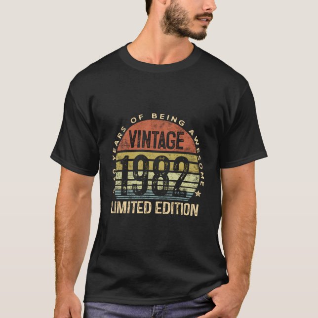 CAMISETA 40 1982 40º (Frente)