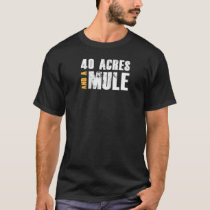 Camiseta 40 Acres E Um Tee De Basebol Mule Raglan