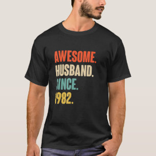Camiseta 40 Aniversário De Casamento Deu-Lhe Um Marido Fant