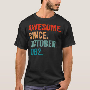 Camiseta 40 anos 40 dias no domingo é incrível desde outubr