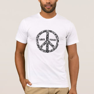 Camiseta 40 anos de amor e de paz