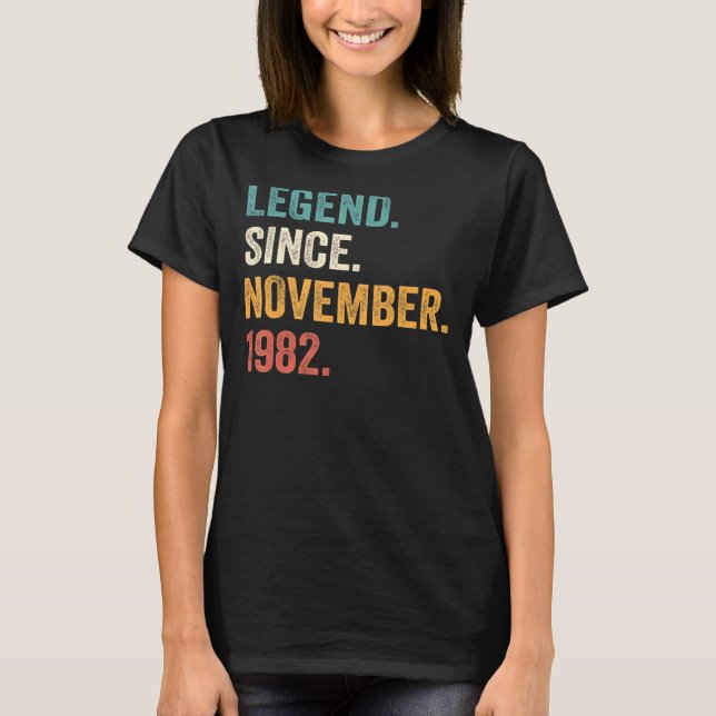 Camiseta 40 Anos De Idade 40 Dias De Domingo Legenda De Hom (Frente)