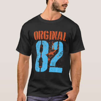 Camiseta 40 Anos De Idade Incrível Desde 1982 Orginal 40º N