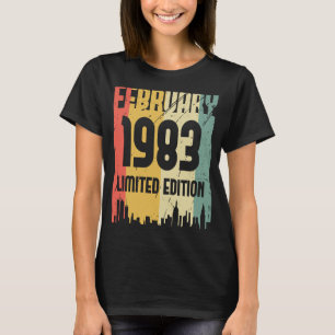 Camiseta 40 anos de legenda desde fevereiro de 1983 40ª B
