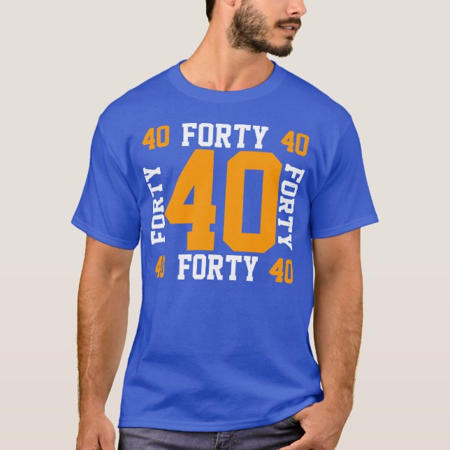 Camiseta 40 quarenta (Frente)