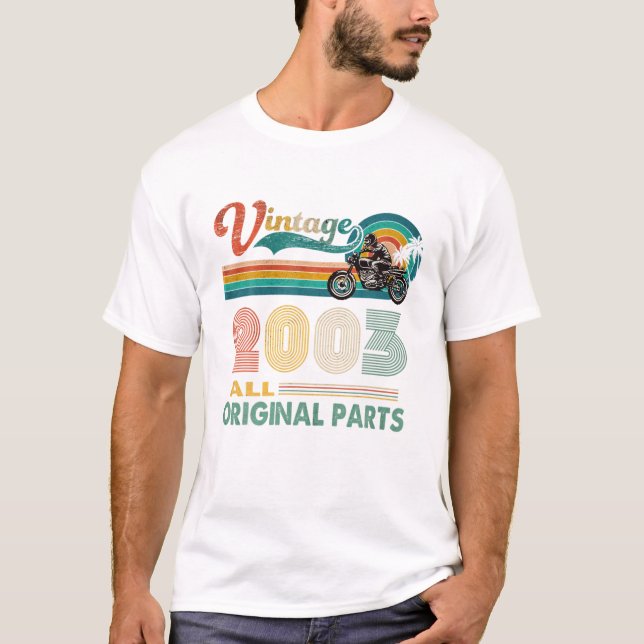Camiseta 40th Birthday Gifts Vintage (Frente)