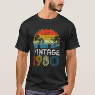 Camiseta 41º Presente De Aniversário Vintage Para Homens E
