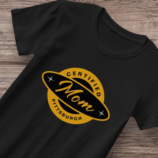 Camiseta 412 Black Dourado Yinzer (Criador carregado)