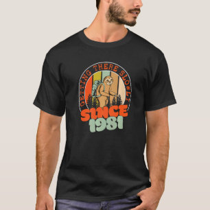 Camiseta 41 Anos Chegando Lentamente Desde 1981 41ruas