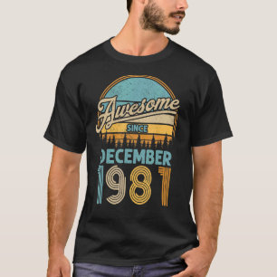 Camiseta 41 Anos De Aniversário Incrível Desde Dezembro De 