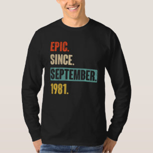 Camiseta 41 Anos De Idade, 41 ruas, Nascimento, Bday Epic D