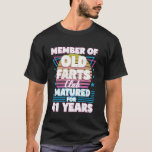 Camiseta 41 Anos De Idade Farts Club Funny 41ruas Birthday<br><div class="desc">41 anos,  festas de 41 anos,  fúnebre 41 ruas,  Pai de aniversário de homens</div>
