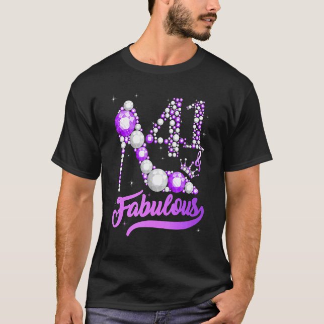 Camiseta 41 e Fabuloso Diamante C de Aniversário, 41 anos (Frente)