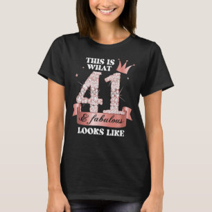 Camiseta 41 e fabuloso I Black Peach Party Group Candid Pho