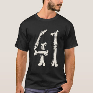 Camiseta 41 Meme Halloween Esqueleto 4 1 Meme Divertido Qua