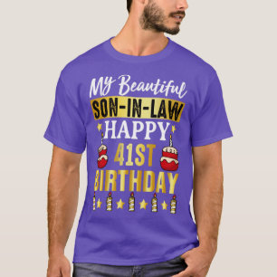Camiseta 41rua Aniversário Filho em Direito