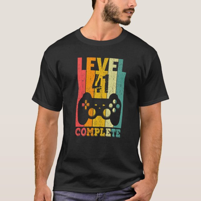 Camiseta 41ruas Aniversário Mulheres Nível 41 Anos 1981 Pré (Frente)