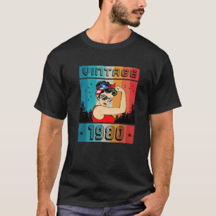Camiseta 42º Aniversário Com 42 Anos De Idade Para As Mul