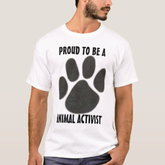 CAMISETA 4233078725, ORGULHOSO SER A, ACTIVISTA ANIMAL