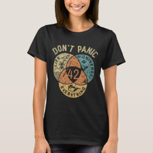 Camiseta 42 Resposta à Vida O Universo e Tudo Não