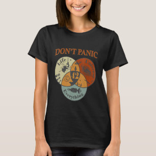 Camiseta 42 Resposta à vida O universo e tudo o mais