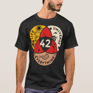 Camiseta 42 Resposta ao Universo da Vida e Tudo Ciência V