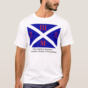 Camiseta 42nd Regimento WZSM das montanhas