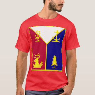 Camiseta 43ª Divisão de Infantaria DUI com texto