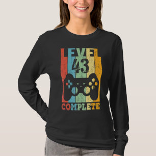Camiseta 43º aniversário Mulheres Nível 43 Anos 1979