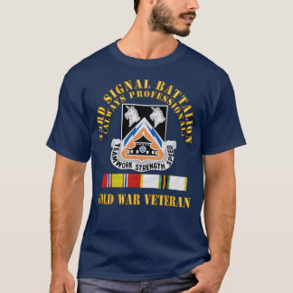 Camiseta 43º sinal Batalhão a frioVeterano DUI c FRIO SVC X