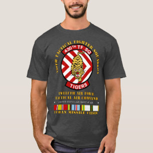 Camiseta 430ª Crise dos Mísseis Cubanos do TFS 12 AF w AFEM
