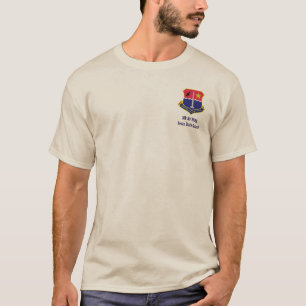 Camiseta 447th T-shirt de apoio aéreo do grupo TXSG