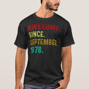 Camiseta 44 Anos De Fantasia Desde Setembro De 1978 Vintage