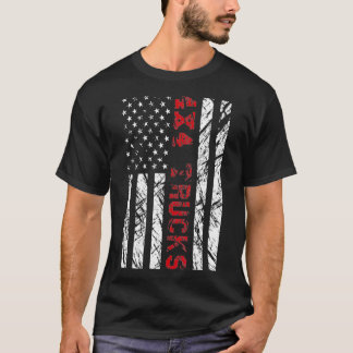 Camiseta 44 Caminhões - Sinalizador Americano _1