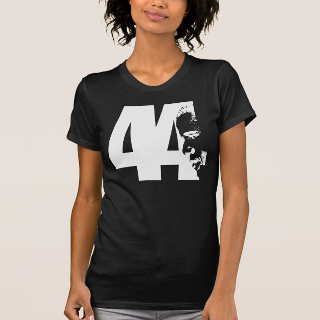 Camiseta "44" senhoras Twofer (Frente)