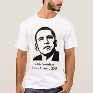 Camiseta 44o Presidente Barack Obama 2008