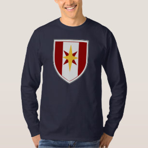 Camiseta 44o Remendo da brigada do MED