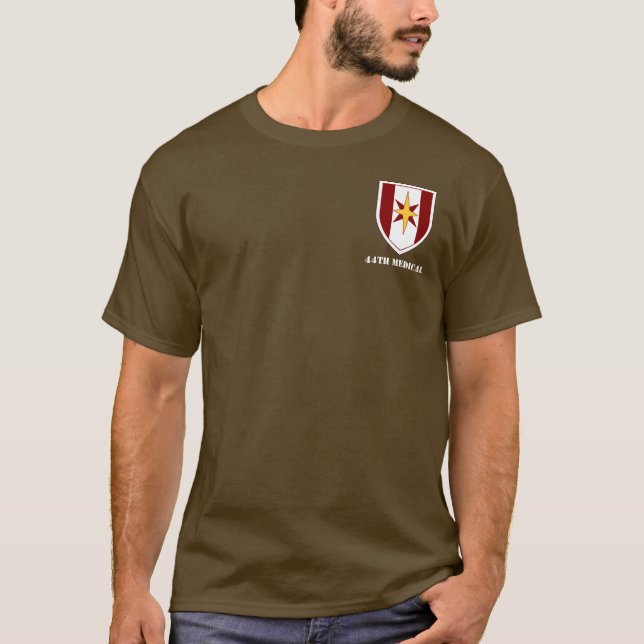 Camiseta 44o T médico da brigada (Frente)